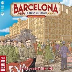 Devir Games Board Games Barcelona: The Rose Of Fire