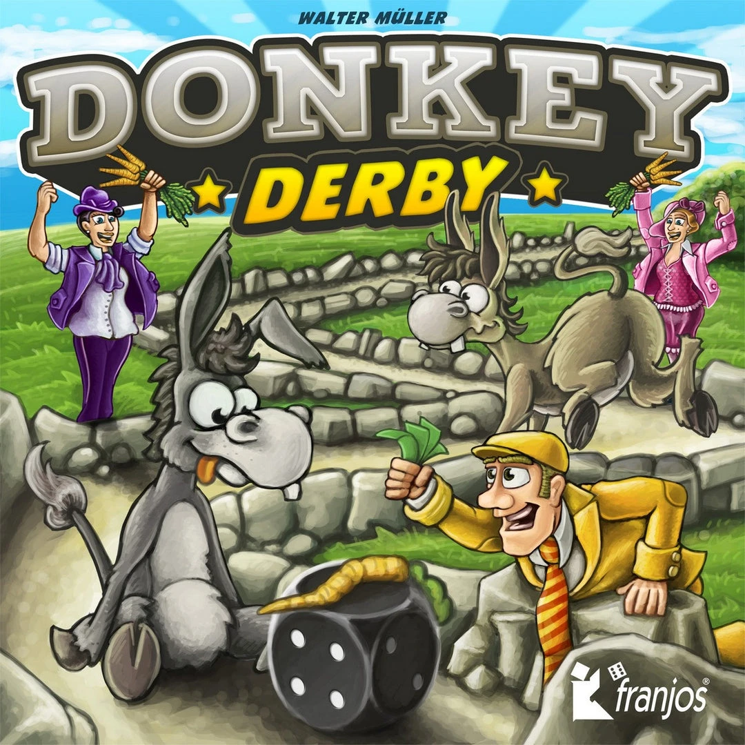 Franjos Spieleverlag Board Games Donkey Derby 1 Franjos Spieleverlag Board Games Donkey Derby