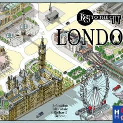 R&D Games Key To The City - London Board Games