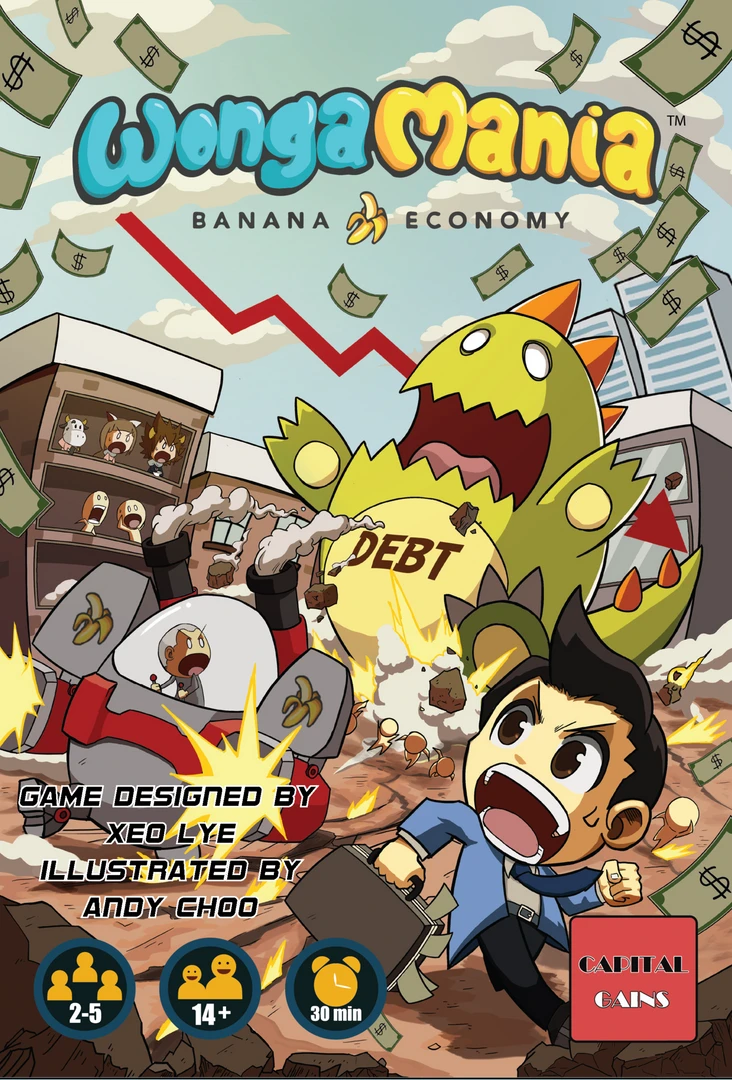 Capital Gains Board Games Wongamania: Banana Economy 1 Capital Gains Board Games Wongamania: Banana Economy