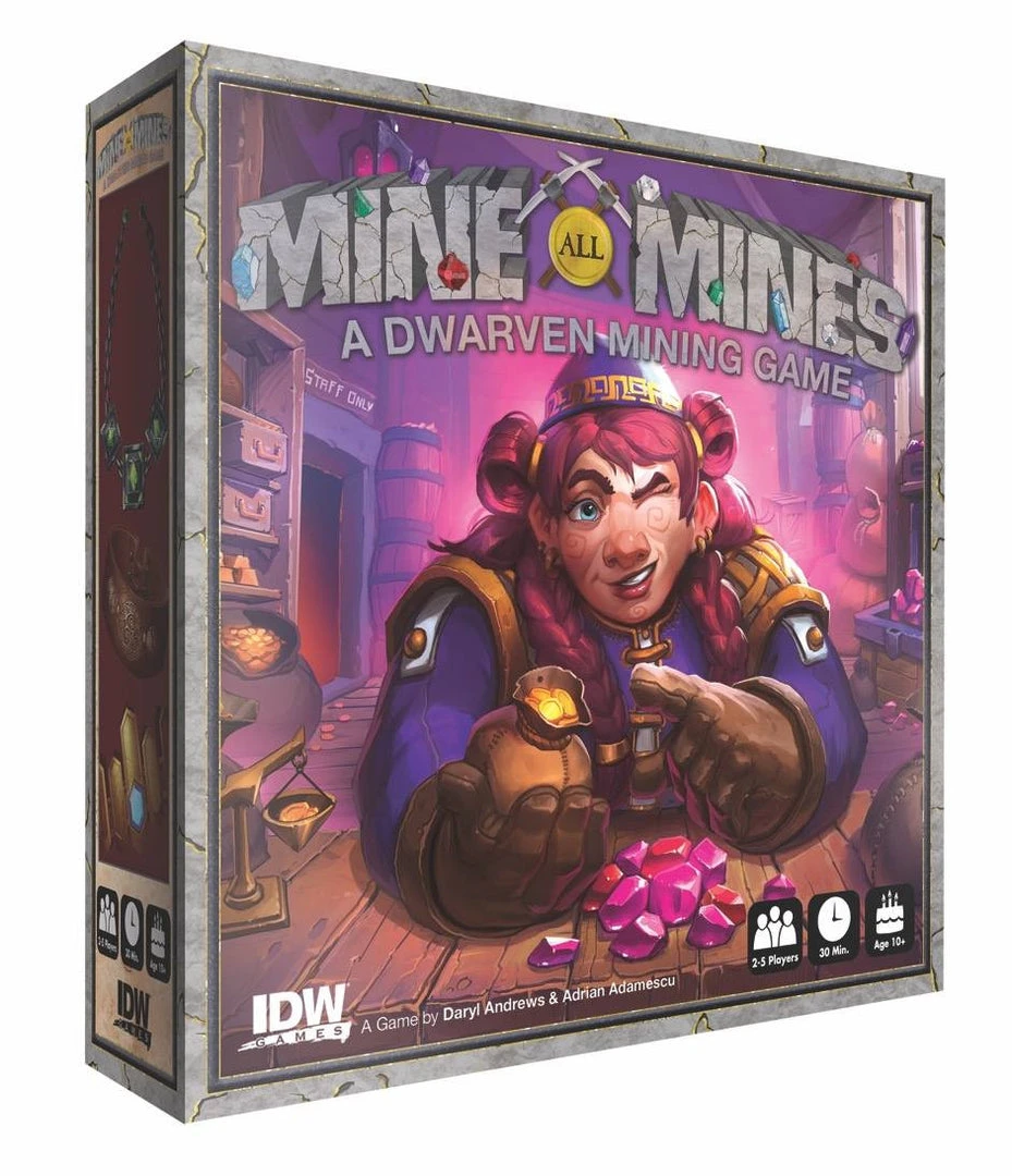 IDW Games Mine All Mines Board Games 1 IDW Games Mine All Mines Board Games