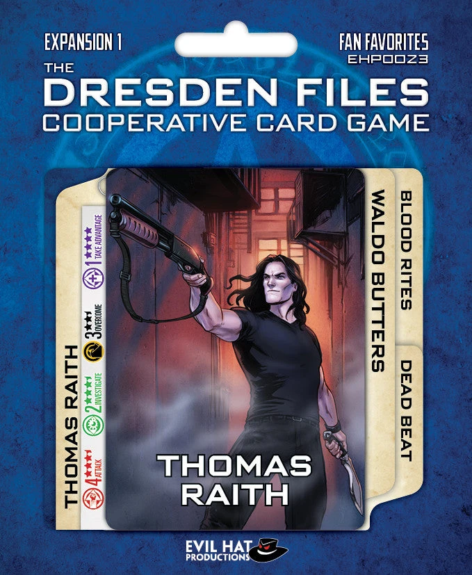 Evil Hat Productions Board Games The Dresden Files Cooperative Card Game: Fan Favorites 1 Evil Hat Productions Board Games The Dresden Files Cooperative Card Game: Fan Favorites