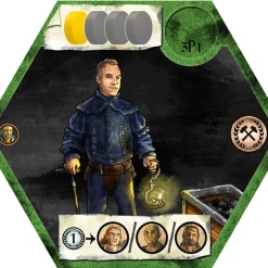 Capstone Games Haspelknecht: The Foreman Promo Tile