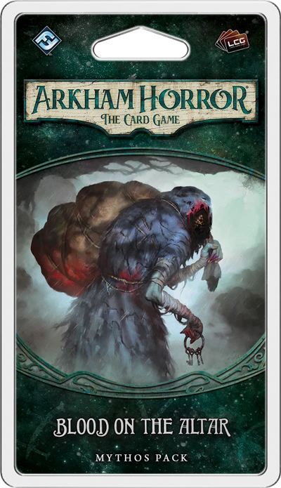 Fantasy Flight Games Board Games Arkham Horror: The Card Game - Blood On The Altar: Mythos Pack 1 Fantasy Flight Games Board Games Arkham Horror: The Card Game - Blood On The Altar: Mythos Pack