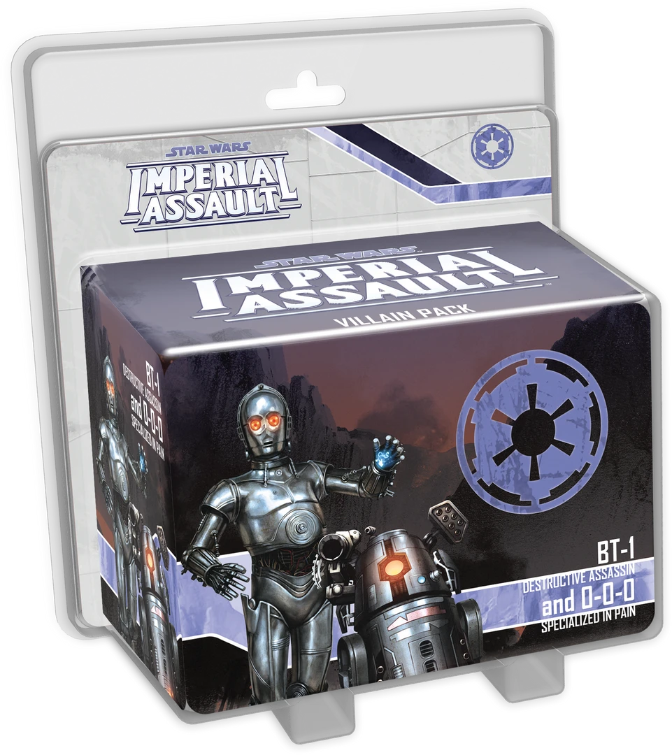 Fantasy Flight Games Star Wars: Imperial Assault - BT-1 And 0-0-0 Villain Pack Board Games 1 Fantasy Flight Games Star Wars: Imperial Assault - BT-1 And 0-0-0 Villain Pack Board Games