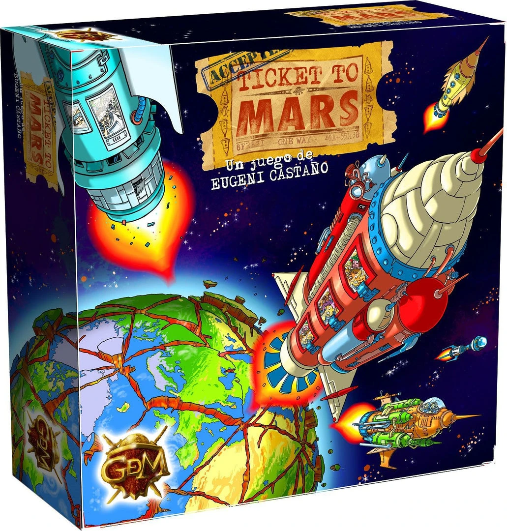 GDM Games Ticket To Mars 1 GDM Games Ticket To Mars