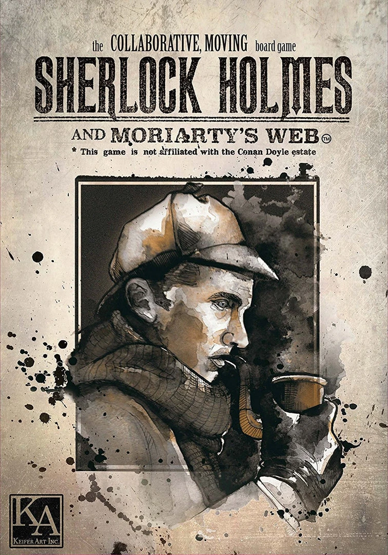 (Self-Published) Board Games Sherlock Holmes And Moriarty's Web 1 (Self-Published) Board Games Sherlock Holmes And Moriarty's Web