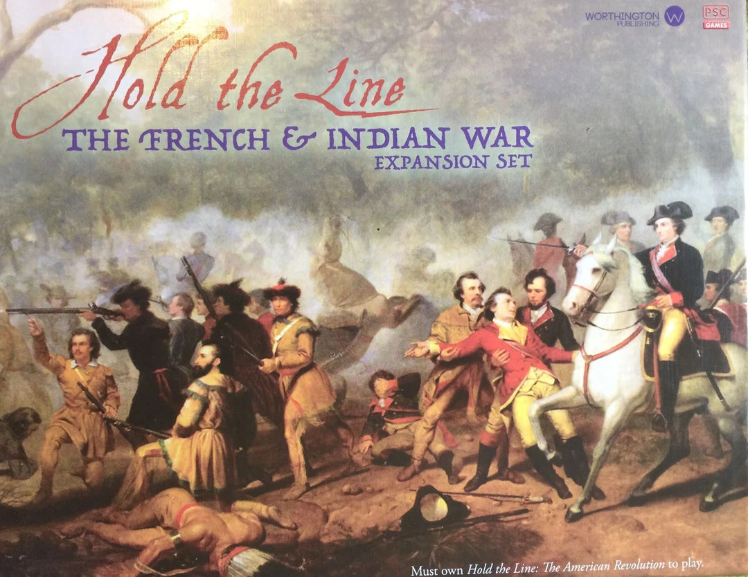 PSC Games Board Games Hold The Line: The French & Indian War 1 PSC Games Board Games Hold The Line: The French & Indian War