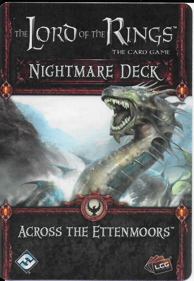 Fantasy Flight Games The Lord Of The Rings: The Card Game - Across The Ettenmoors Nightmare Deck 1 Fantasy Flight Games The Lord Of The Rings: The Card Game - Across The Ettenmoors Nightmare Deck