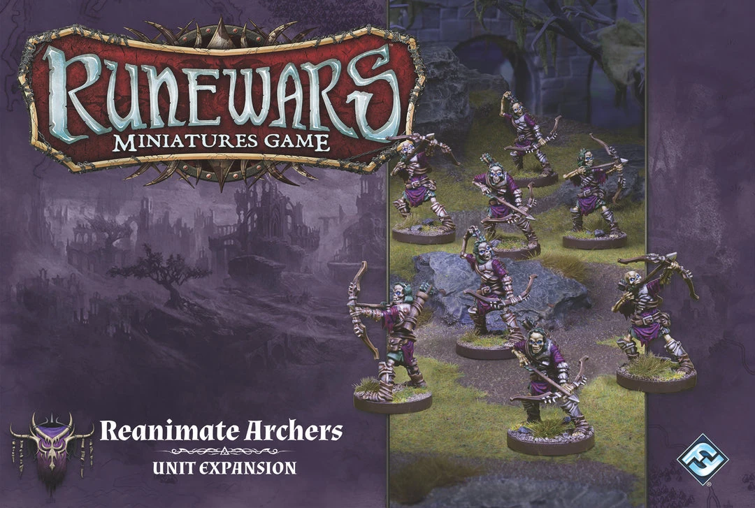 Fantasy Flight Games Runewars Miniatures Game: Reanimate Archers - Unit Expansion Board Games 1 Fantasy Flight Games Runewars Miniatures Game: Reanimate Archers - Unit Expansion Board Games