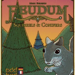 Odd Bird Games Feudum: Squirrels & Conifers Board Games