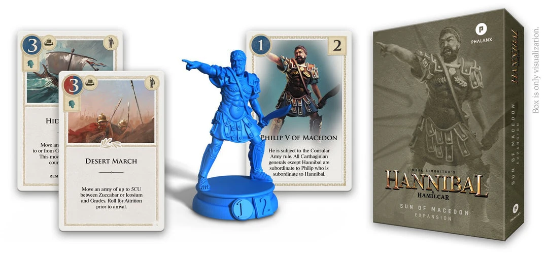 PHALANX Board Games Hannibal & Hamilcar: Sun Of Macedon 1 PHALANX Board Games Hannibal & Hamilcar: Sun Of Macedon