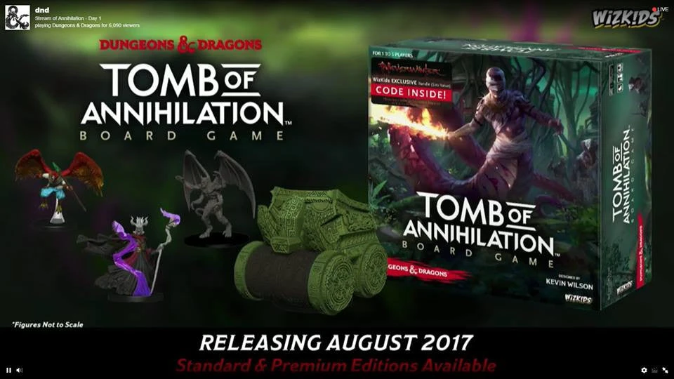 WizKids Dungeons & Dragons: Tomb Of Annihilation Board Game (Standard Edition) Board Games 1 WizKids Dungeons & Dragons: Tomb Of Annihilation Board Game (Standard Edition) Board Games
