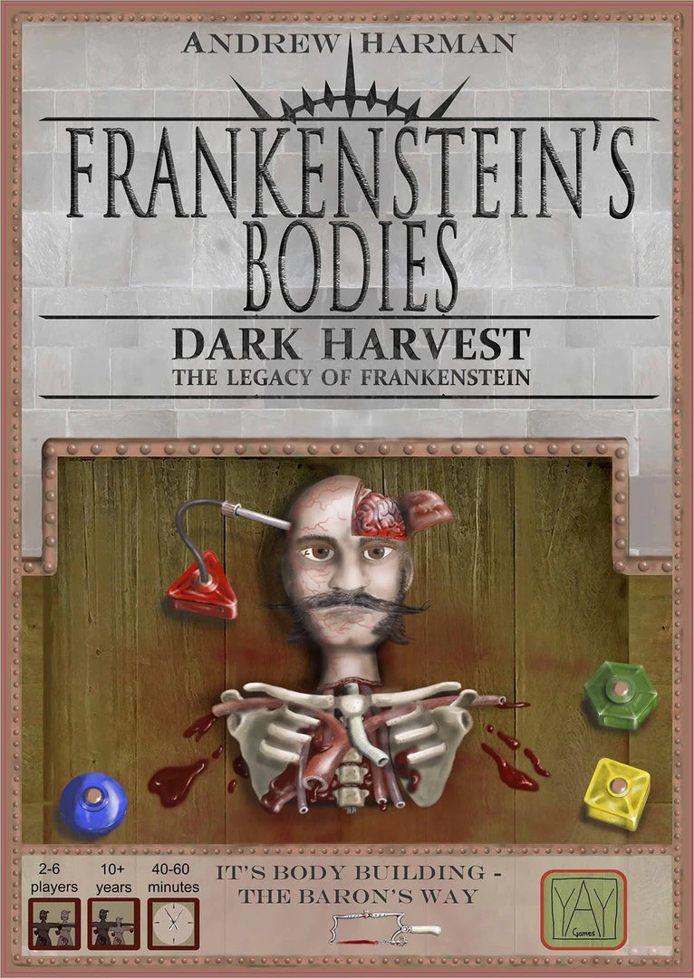 YAY Games Board Games Frankenstein's Bodies 1 YAY Games Board Games Frankenstein's Bodies