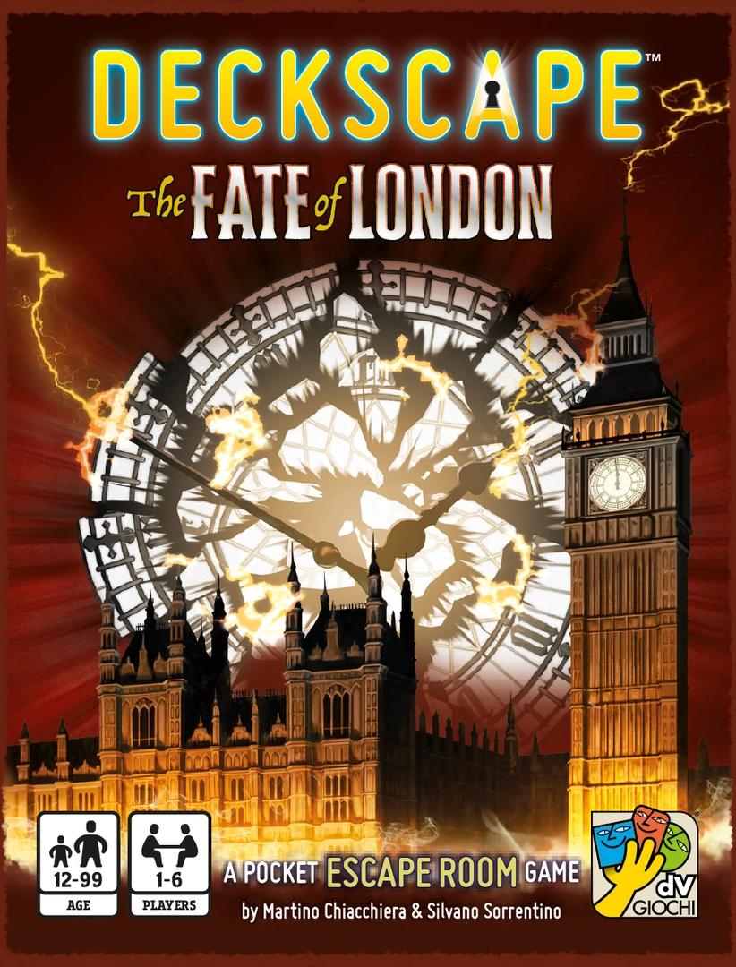 DV Giochi Board Games Deckscape: The Fate Of London 1 DV Giochi Board Games Deckscape: The Fate Of London