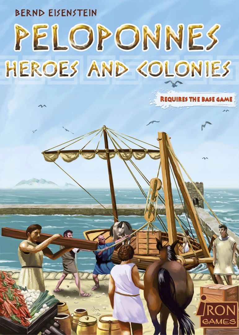 Irongames Peloponnes: Heroes And Colonies Board Games 1 Irongames Peloponnes: Heroes And Colonies Board Games