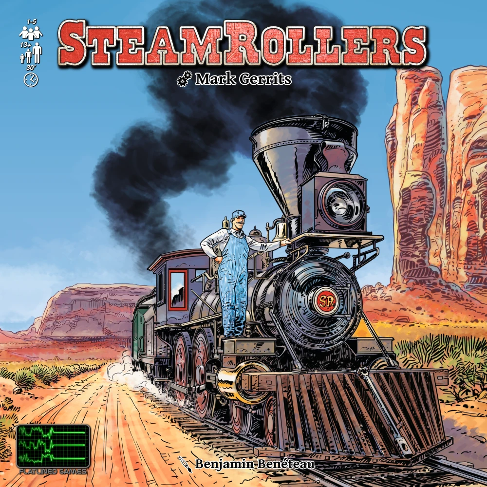 Board Games SteamRollers (Stronghold Games Edition) 1 Board Games SteamRollers (Stronghold Games Edition)