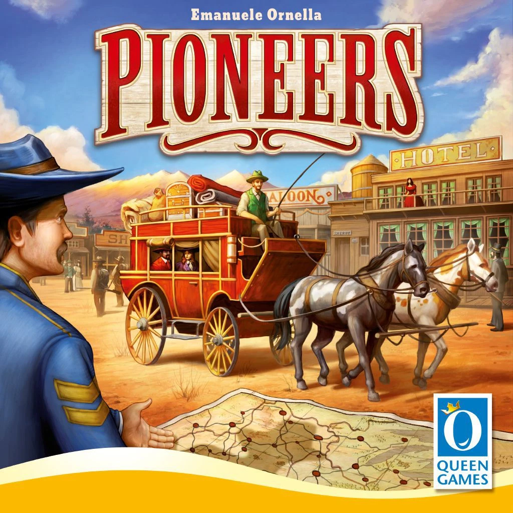 Queen Games Board Games Pioneers 1 Queen Games Board Games Pioneers