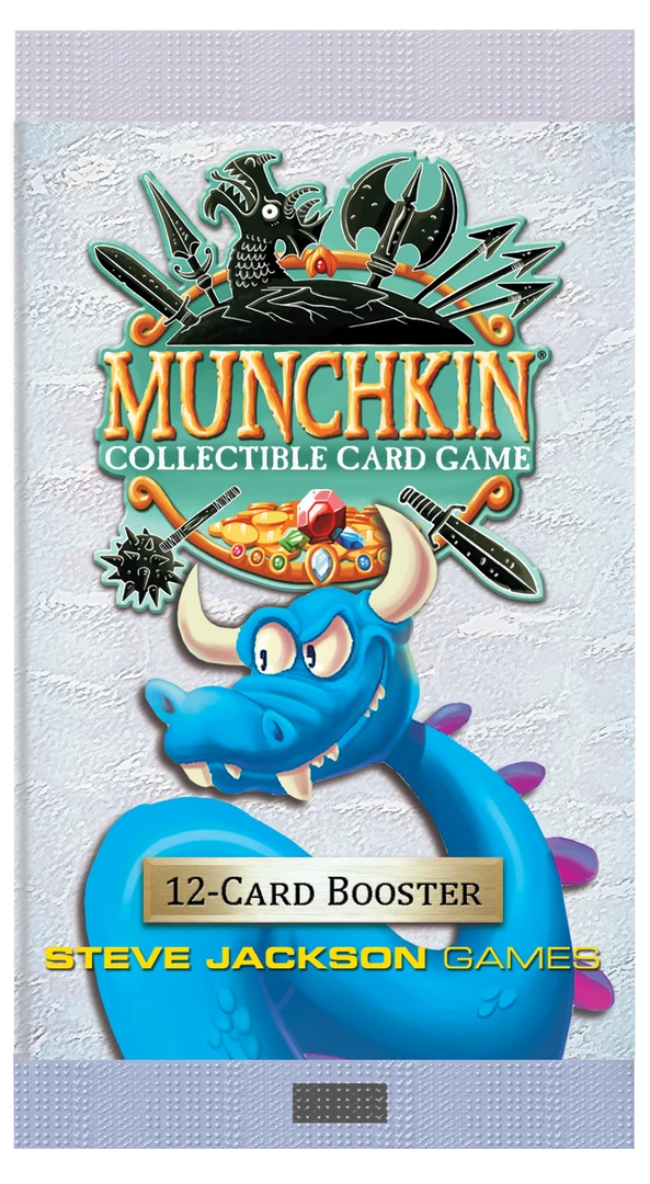 Steve Jackson Games Munchkin Collectible Card Game: Booster Pack Board Games 1 Steve Jackson Games Munchkin Collectible Card Game: Booster Pack Board Games