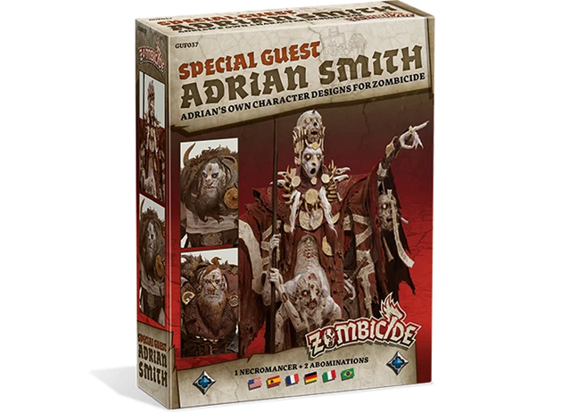 CMON Limited Board Games Zombicide: Green Horde Special Guest Box - Adrian Smith 1 CMON Limited Board Games Zombicide: Green Horde Special Guest Box - Adrian Smith