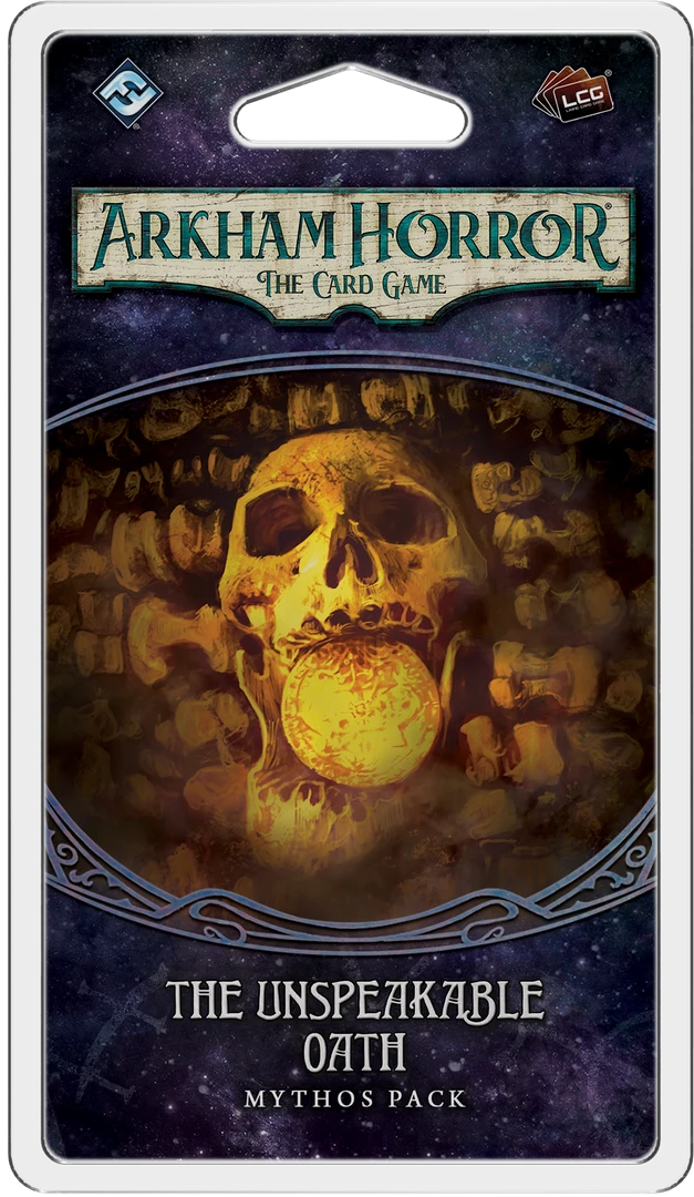 Fantasy Flight Games Arkham Horror: The Card Game - The Unspeakable Oath Mythos Pack Board Games 1 Fantasy Flight Games Arkham Horror: The Card Game - The Unspeakable Oath Mythos Pack Board Games
