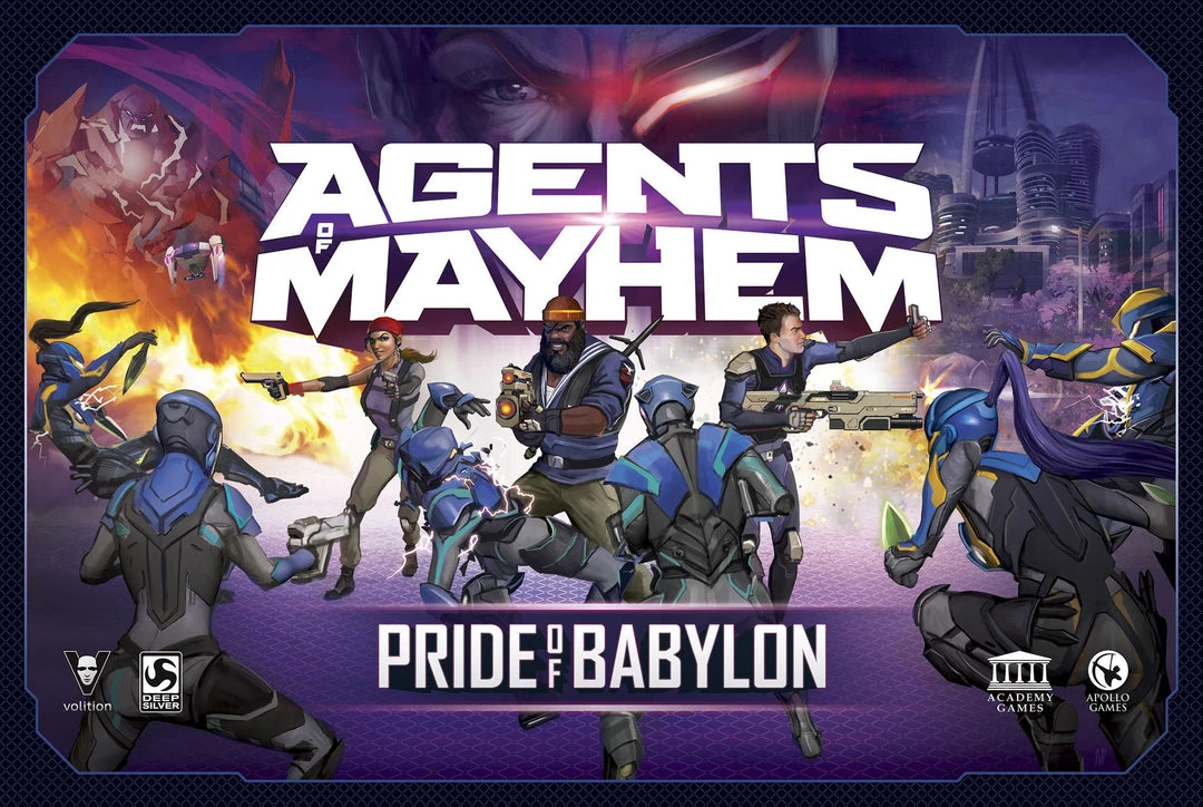 Academy Games Board Games Agents Of Mayhem: Pride Of Babylon 1 Academy Games Board Games Agents Of Mayhem: Pride Of Babylon