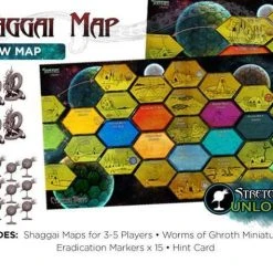 Petersen Games Cthulhu Wars: Shaggai Map Expansion Board Games