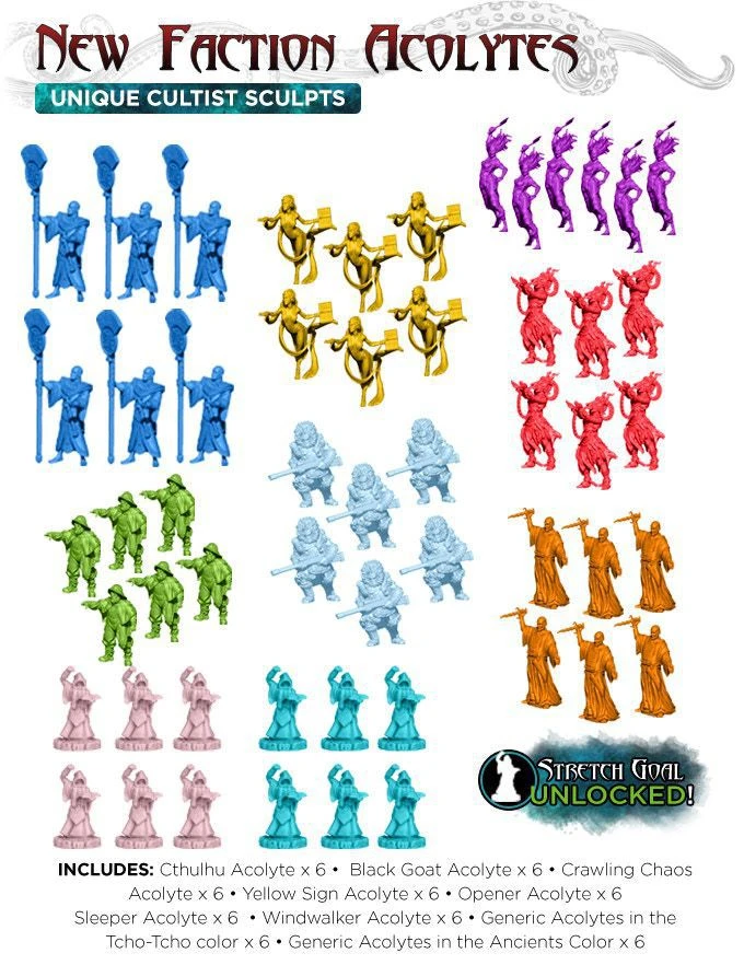 Petersen Games Board Games Cthulhu Wars: Alternate Faction Acolytes 1 Petersen Games Board Games Cthulhu Wars: Alternate Faction Acolytes