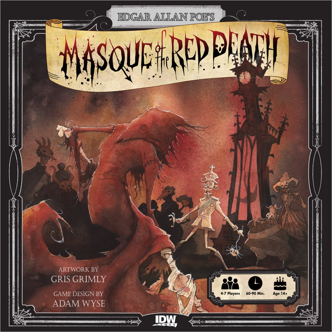 IDW Games Masque Of The Red Death Board Games 1 IDW Games Masque Of The Red Death Board Games
