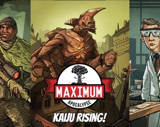 Rock Manor Games Board Games Maximum Apocalypse: Kaiju Rising 1 Rock Manor Games Board Games Maximum Apocalypse: Kaiju Rising