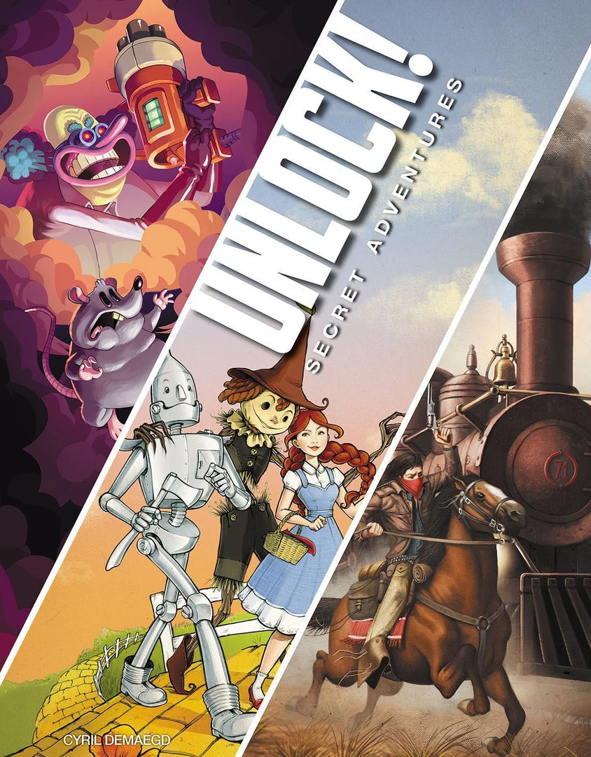 Space Cowboys Board Games Unlock!: Secret Adventures 1 Space Cowboys Board Games Unlock!: Secret Adventures