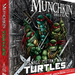 IDW Games Munchkin: Teenage Mutant Ninja Turtles (Deluxe Edition) Board Games
