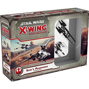 Fantasy Flight Games Star Wars: X-Wing Miniatures Game - Saw's Renegades Expansion Pack Board Games 1 Fantasy Flight Games Star Wars: X-Wing Miniatures Game - Saw's Renegades Expansion Pack Board Games