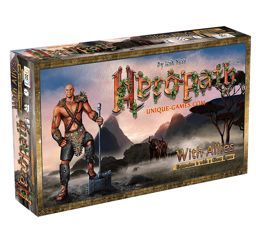Unique Board Games LTD (UBG) Heropath: Dragon Roar – With Allies 1 Unique Board Games LTD (UBG) Heropath: Dragon Roar – With Allies