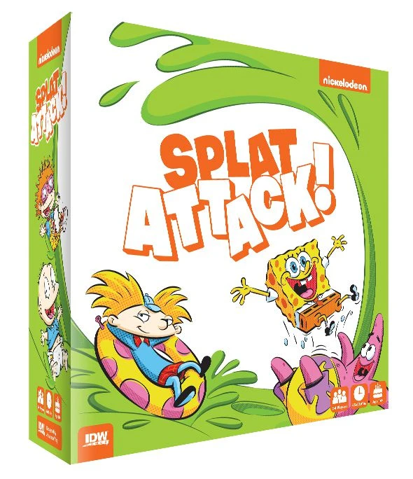 IDW Games Board Games Nickelodeon Splat Attack! 1 IDW Games Board Games Nickelodeon Splat Attack!