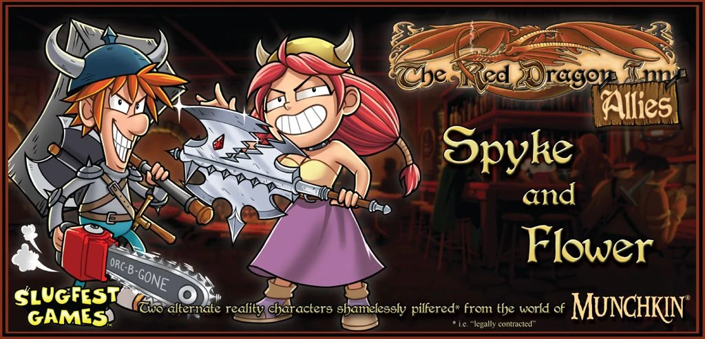 SlugFest Games The Red Dragon Inn: Allies - Spyke And Flower 1 SlugFest Games The Red Dragon Inn: Allies - Spyke And Flower
