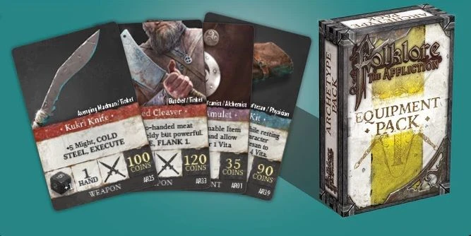 Greenbrier Games Board Games Folklore: The Affliction – Equipment Card Pack 2 Greenbrier Games Board Games Folklore: The Affliction – Equipment Card Pack