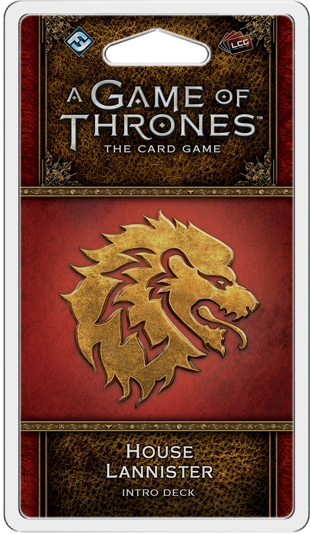 Fantasy Flight Games A Game Of Thrones: The Card Game (Second Edition) - House Lannister Intro Deck 1 Fantasy Flight Games A Game Of Thrones: The Card Game (Second Edition) - House Lannister Intro Deck