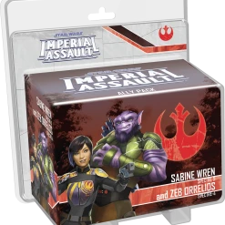 Fantasy Flight Games Star Wars: Imperial Assault - Sabine Wren And Zeb Orrelios Ally Pack Board Games