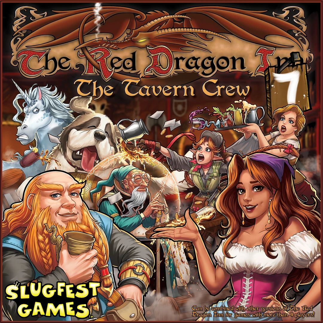 SlugFest Games Board Games The Red Dragon Inn 7: The Tavern Crew 1 SlugFest Games Board Games The Red Dragon Inn 7: The Tavern Crew