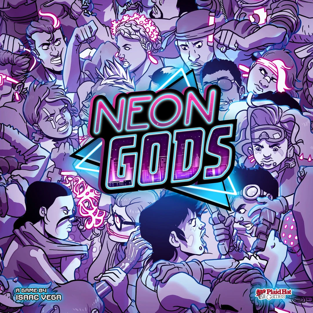 Plaid Hat Games Board Games Neon Gods 1 Plaid Hat Games Board Games Neon Gods