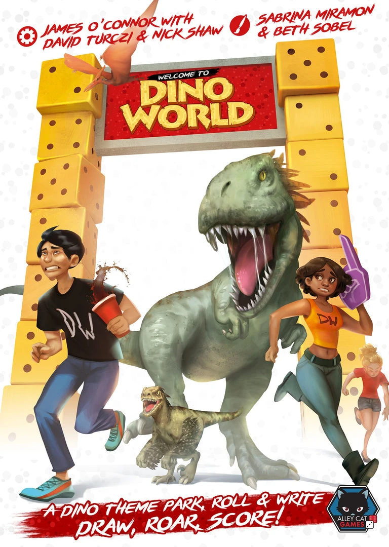 Alley Cat Games Welcome To Dino World Board Games 1 Alley Cat Games Welcome To Dino World Board Games