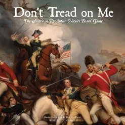 White Dog Games Don't Tread On Me: The American Revolution Solitaire Board Game