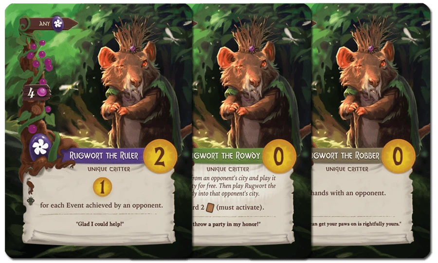 Starling Games (II) Board Games Everdell: Rugwort Pack 2 Starling Games (II) Board Games Everdell: Rugwort Pack