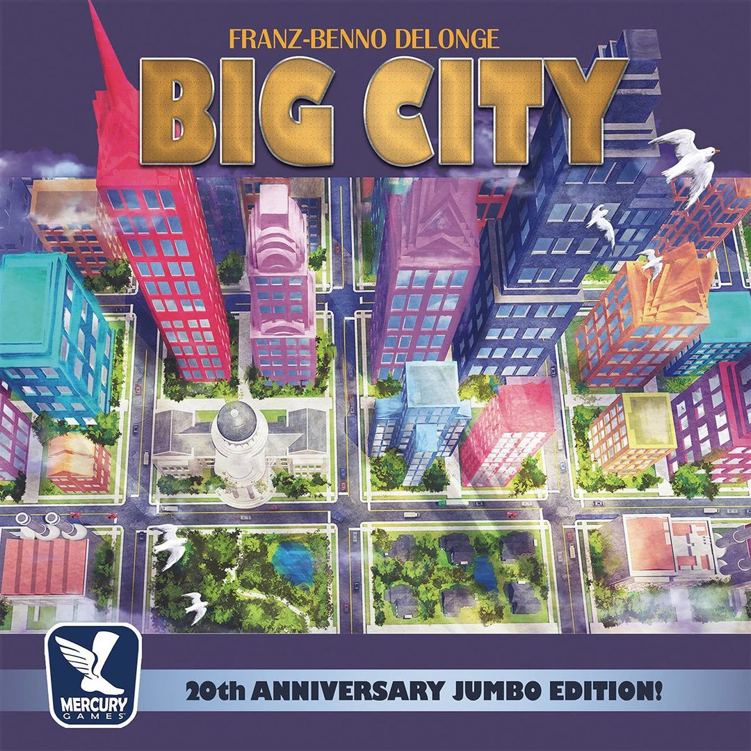 Mercury Games Big City: 20th Anniversary Jumbo Edition! (Base Game Only) 1 Mercury Games Big City: 20th Anniversary Jumbo Edition! (Base Game Only)