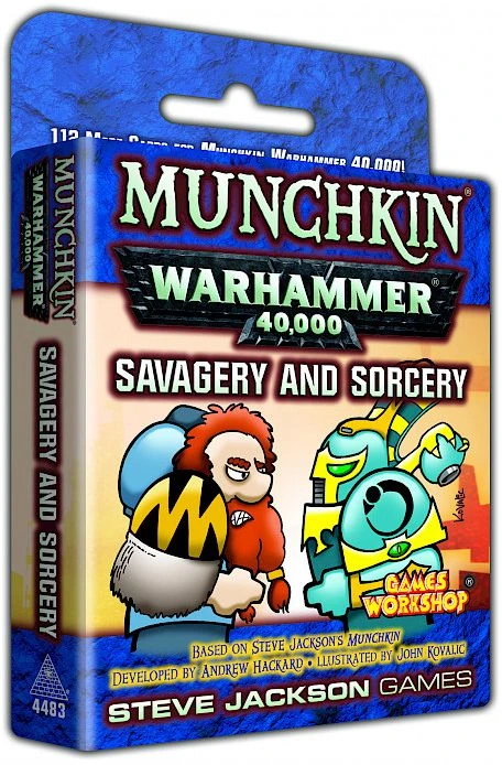 Steve Jackson Games Board Games Munchkin Warhammer 40,000: Savagery And Sorcery 1 Steve Jackson Games Board Games Munchkin Warhammer 40,000: Savagery And Sorcery