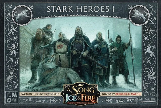 CMON Limited Board Games A Song Of Ice & Fire: Tabletop Miniatures Game - Stark Heroes I 2 CMON Limited Board Games A Song Of Ice & Fire: Tabletop Miniatures Game - Stark Heroes I