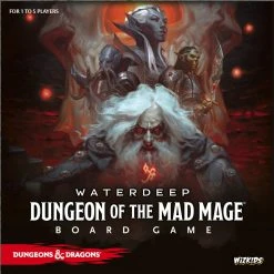 WizKids Waterdeep: Dungeon Of The Mad Mage (Standard Edition) Board Games