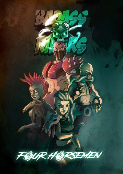 (Self-Published) Board Games Badass Riders: Four Horsemen (Import) 1 (Self-Published) Board Games Badass Riders: Four Horsemen (Import)