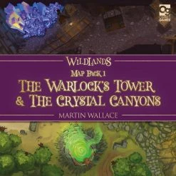 Osprey Games Wildlands: Map Pack 1 – The Warlock's Tower & The Crystal Canyons Board Games